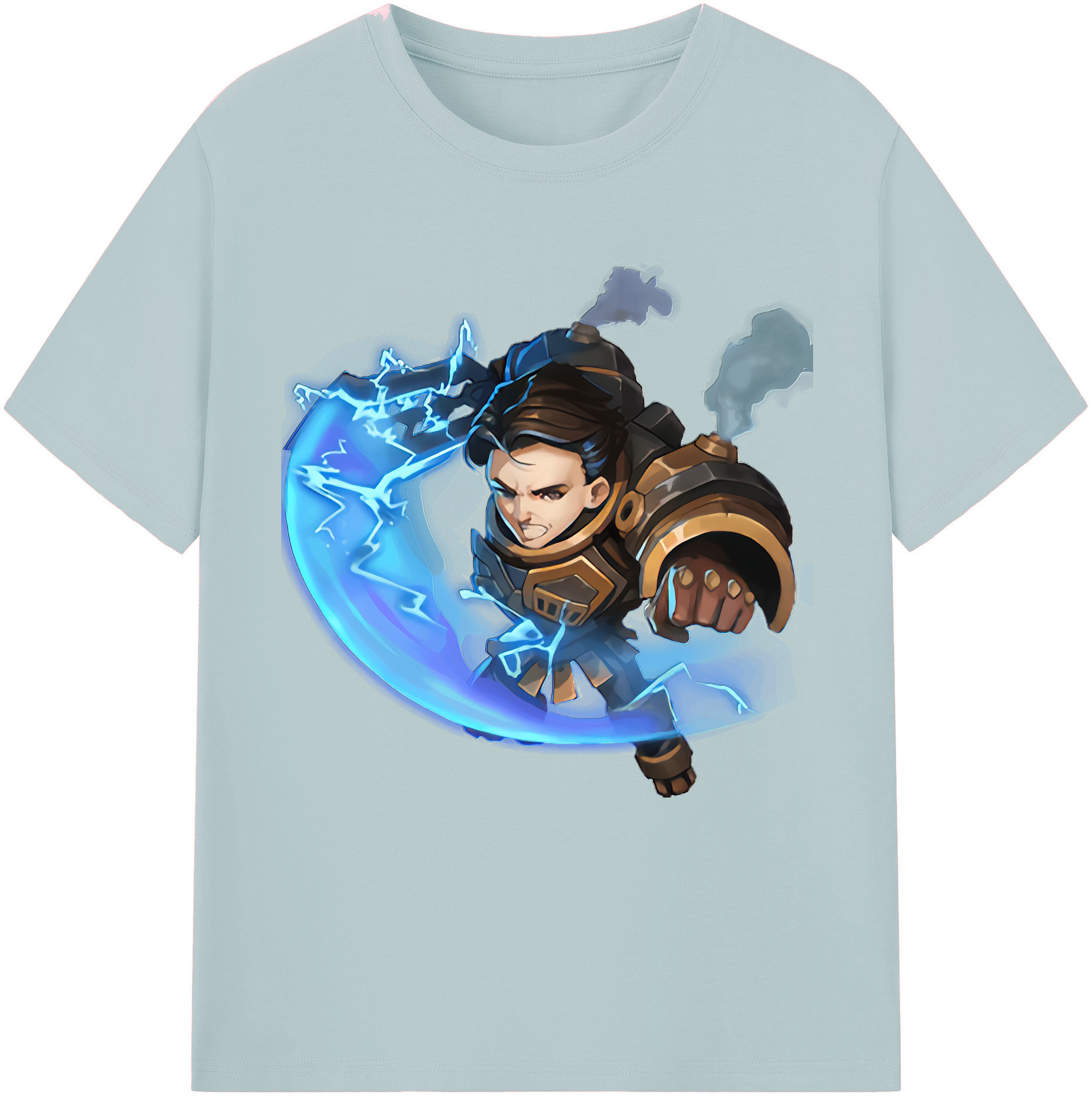 リーグ・オブ・レジェンド League of Legends LOL 綿100％半袖Tシャツ（フロントプリント）